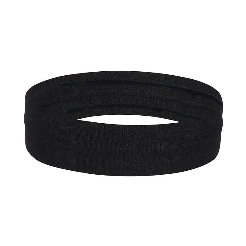 Solid Color Silicone Non-Slip Sweatband, Fitness Sports Headband for Running