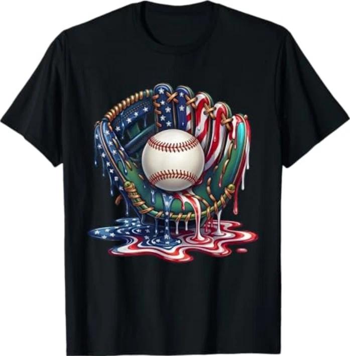 Baseball Life Style 101 Apparel Youth Drip Baseball Tshirt S