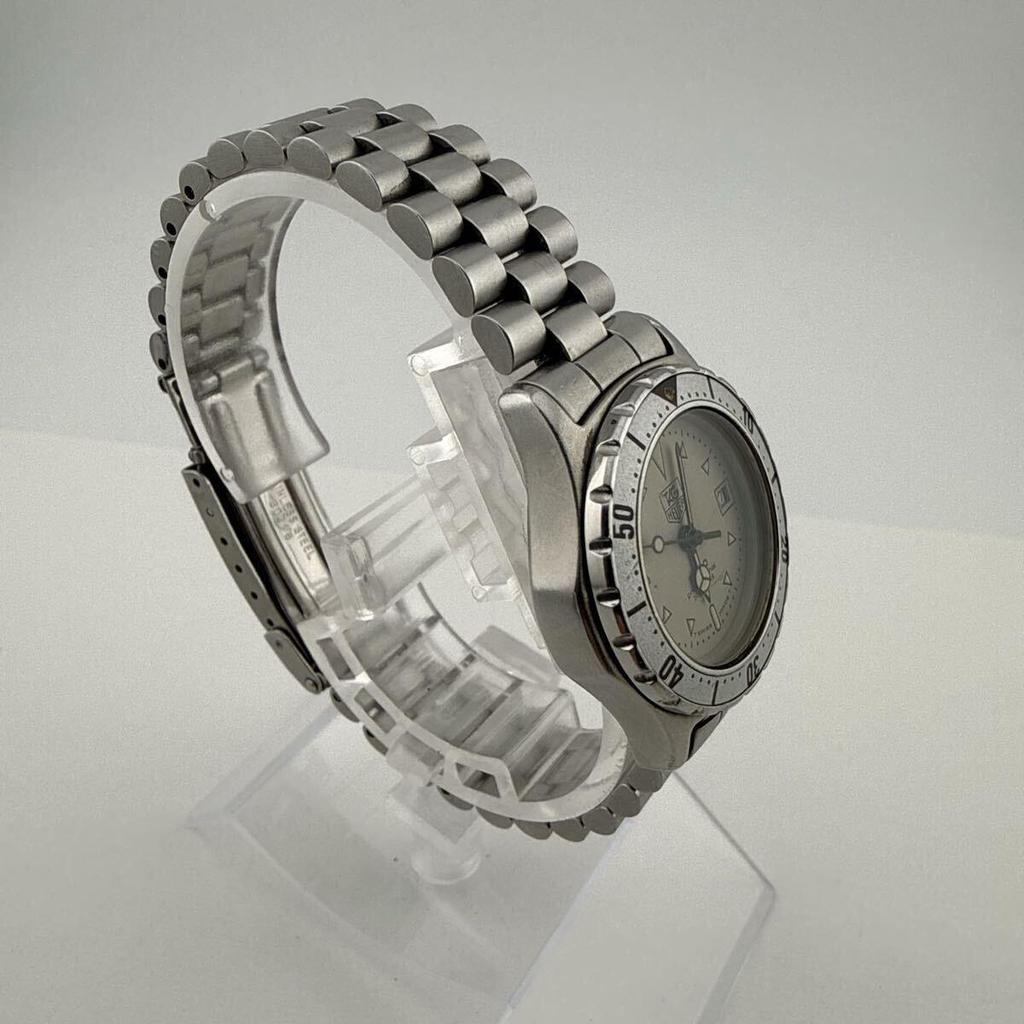 Used TAG HEUER 972.008 TAG Heuer Professional Ladies Watch Quartz Working Item Battery Replaced [T48]