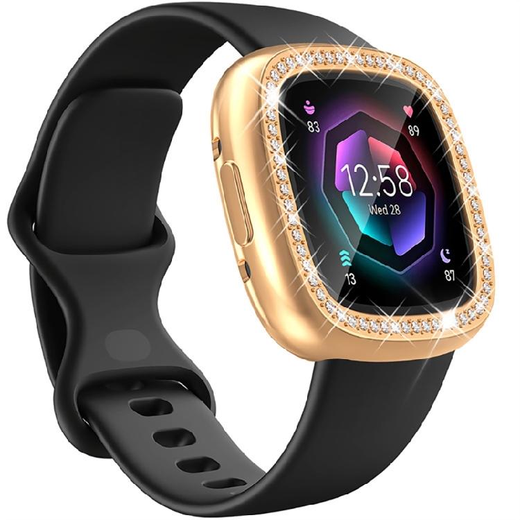 Screen Protector-Case for Fitbit Versa 4 Cover Scratched Resistant Bumper Shells