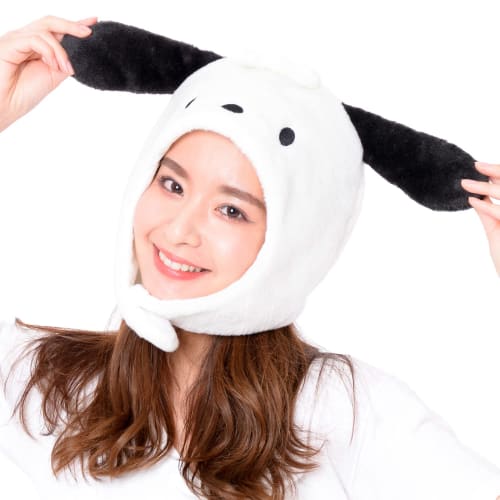 SAZAC Kigurumi Cap Sanrio Pochacco