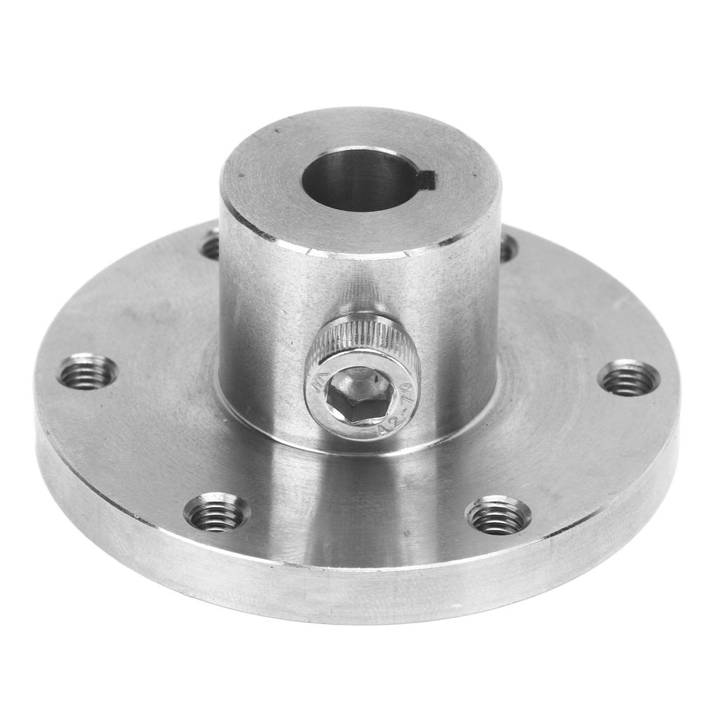 10mm Flange Coupling Connector High Strength Stainless Steel RC Shaft Coupling for DIY RC Model Motors