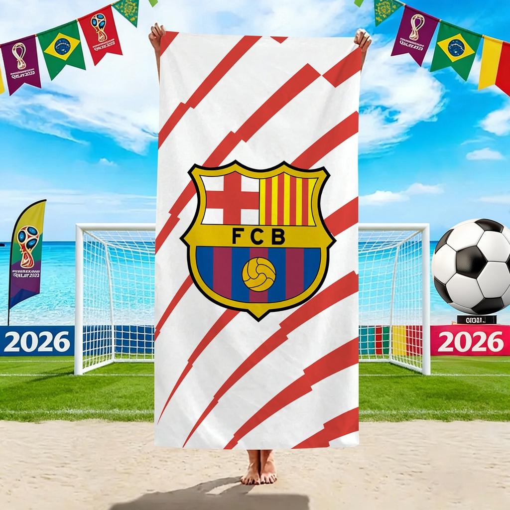 World Cup Beach Towels, Us-Canada-Mexico Football Team Microfiber Quick-Drying Absorbent Bath Towels, Sports Towels