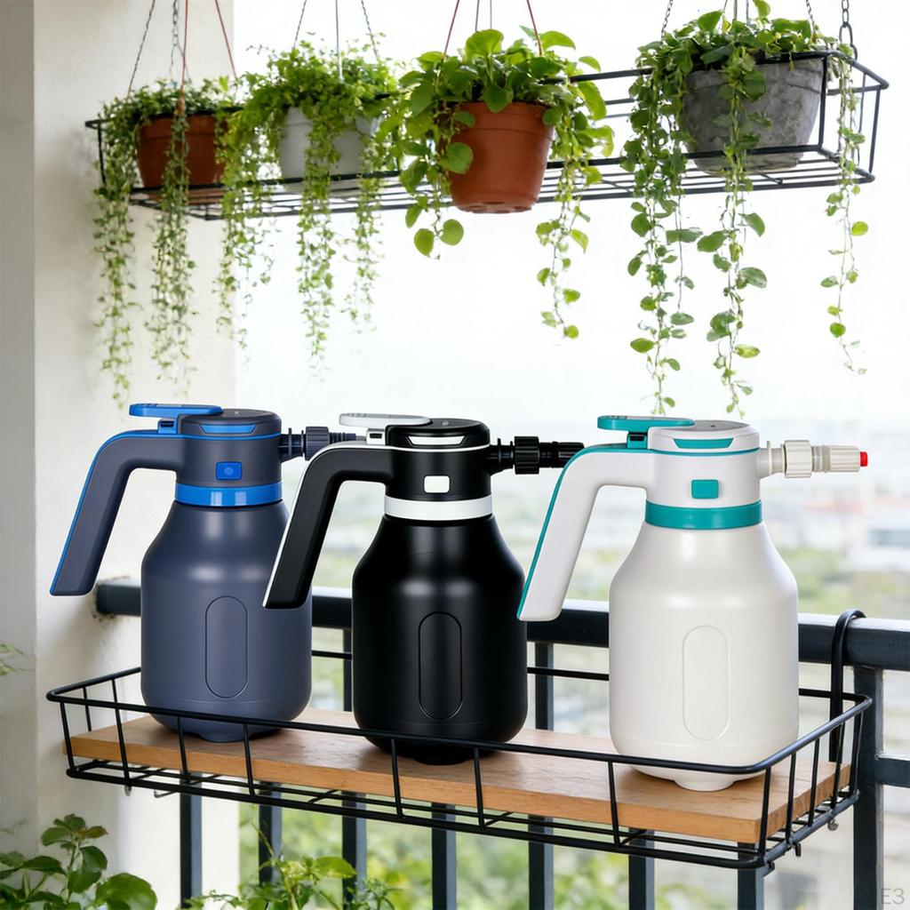 Electric Car Foam Sprayer Spray Bottle Cordless Portable 2000 ml Handheld for Washing