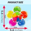 Multipurpose Sensory Color Sorting Game for Toddler Enhances Fine Motor Skills with Preschool Educational Toy