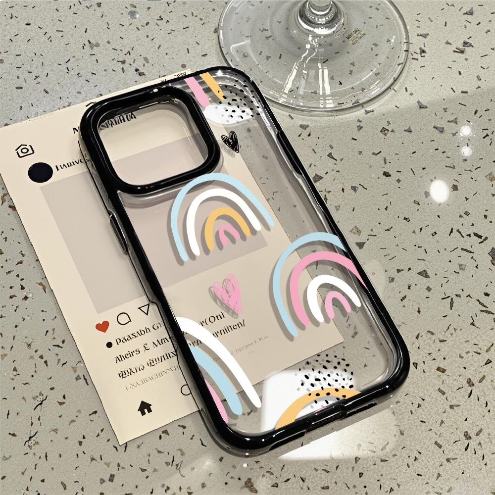 Acrylic Phone Case for iPhone 11 12 13 14 Pro 12 14 16 Pro Max for Samsung A16 A36 A56 S24 FE High-quality Painted Anti-fall Mobile Phone Case