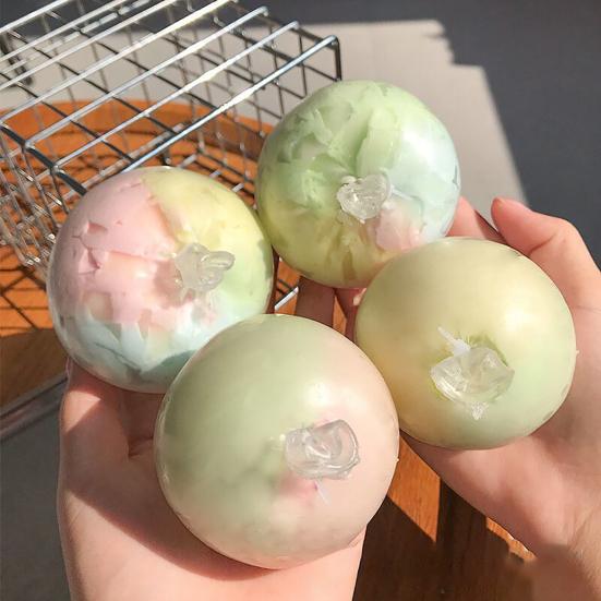 Crisp Stress Ball Handmade Stress Relief Slow Rising Ball Sensory Fidget Toy Portable Decompression Stress Ball Party Favors