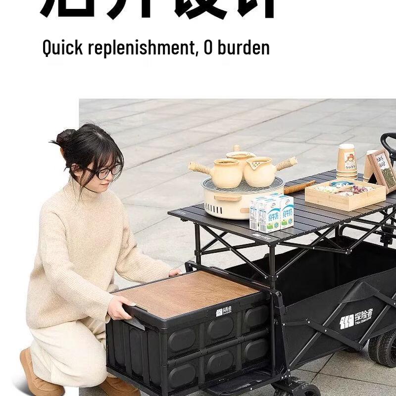 Explorer Heavy-Duty Foldable Outdoor Utility Wagon