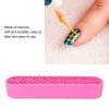 Multi-Grid Partition Silicone Makeup Brush Holder  Storage For Tweezers And Small Beauty Gadgets