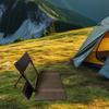 Beach Chair with Back Support Floor Camping Backrest for Event