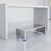 Non Slip Sewing Machine Foot Stool Polished Stainless Steel Sewing Stool  Sewing Station
