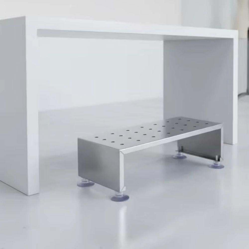 Non Slip Sewing Machine Foot Stool Polished Stainless Steel Sewing Stool  Sewing Station