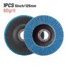 5'' 125mm Metal Sanding Flap Discs Angle Grinder Wheels Blade 40/ 60/80/120grit Flap Sanding Disc Angle Grinder Grinding Wheel