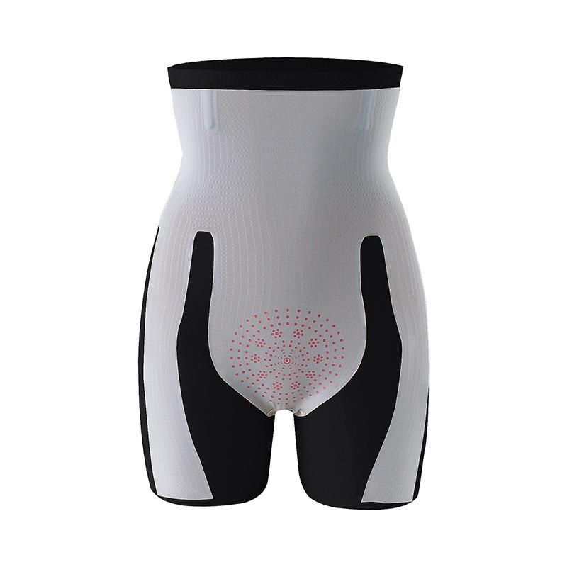 Women High Waist Tummy & Butt Lifter Seamless Shapewear Shorts M чёрный
