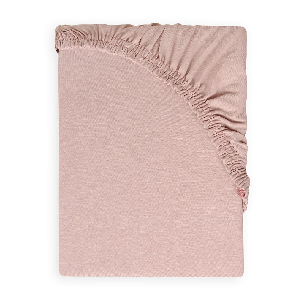 Premium Jersey Fitted Sheet 190x210, 200x220x20 Dirty Pink_12 Matex