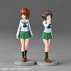 Kaiyodo ARTPLA Girls & Panzer Final Chapter Garage Set A 1/24 Scale Unpainted Plastic Model Kit