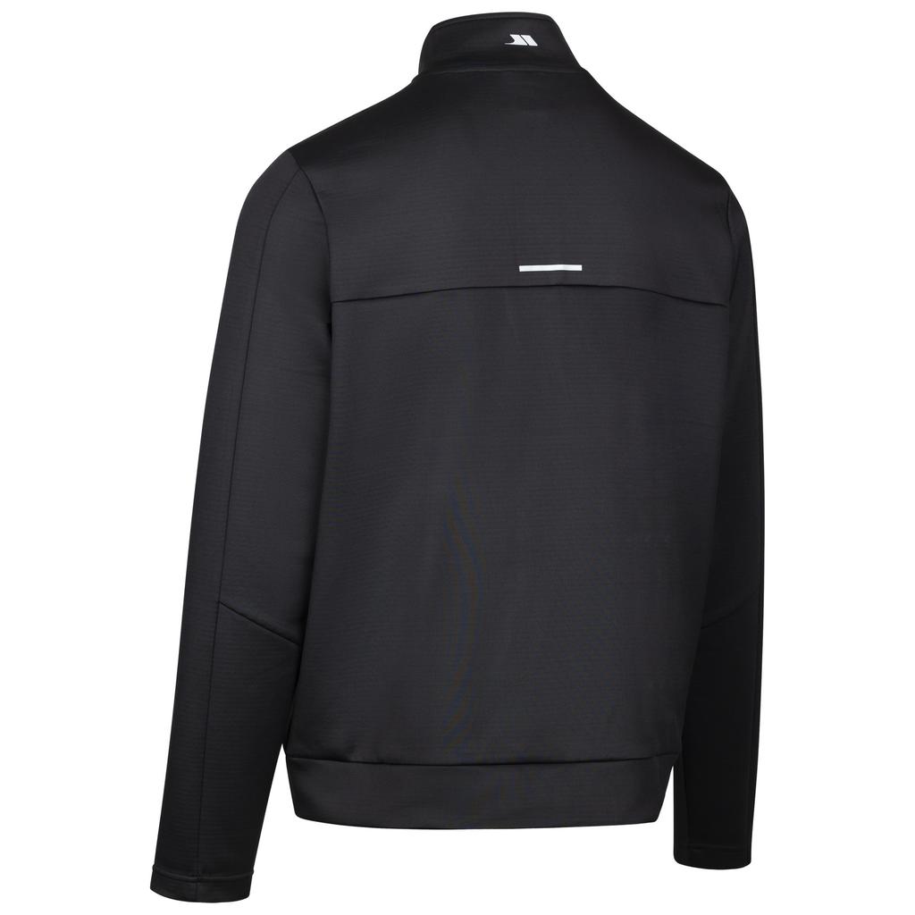 Trespass Mens Jay Quarter Zip Long-Sleeved Top