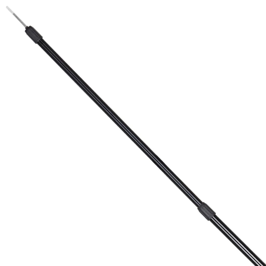 BUNDOK Adjuster Pole Black Tarp Auxiliary Pole Standard BD-248BK