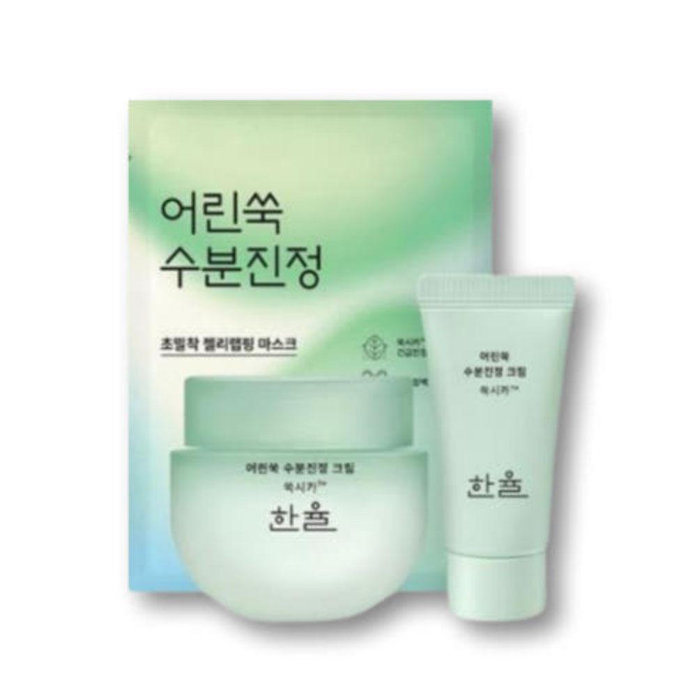Hanyul Junge Beifußcreme 55ml + 25ml + Maskenpackung 1 Stk.