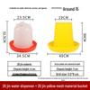 Automatic Chicken Feeder & Drinker Set: Feed Bucket & Trough for Chicks