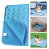 Dog Cooling Mat Portable Washable Pet Ice Silk Pad for Dogs Cats Non-Slip Summer Self Cool Blanket for Indoor Outdoor Use