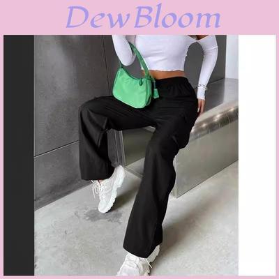 Casual Womens Cargo Pants With Polyester Breathable Fabric For Summer Comfort