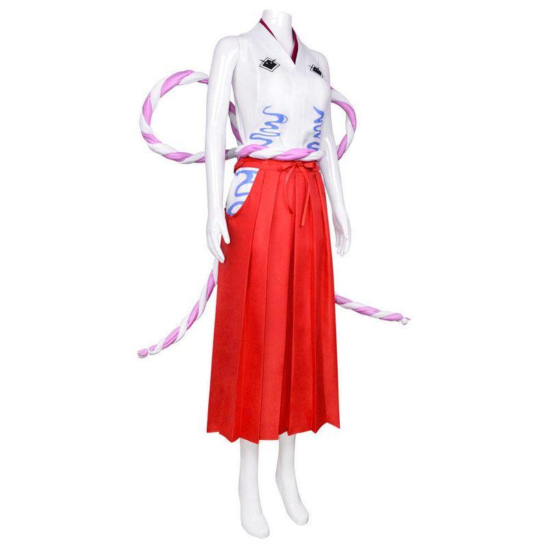 One Piece Anime Cosplay Costume Yamato Cosplay Outfit Halloween Women's Party Performance Costume in Stock