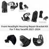 Automotive Accessories for 2021-2024 Headlight Housing Repair Kit 2GA998225A 2GA998226A Mount Brackets with Screws