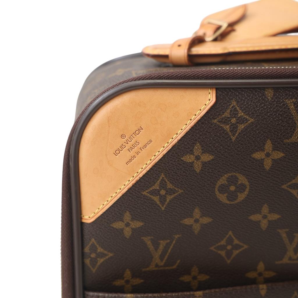LOUIS VUITTON Monogram Pegas 45 suitcase Monogram canvas Brown unisex M23294 Used