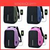 Unisex Antitheft Backpack With Spacious Design And Durable Oxford Material For Travel And School