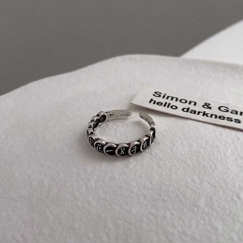 

Модное винтажное регулируемое кольцо для маджонга для женщин в шикарном стиле J2470