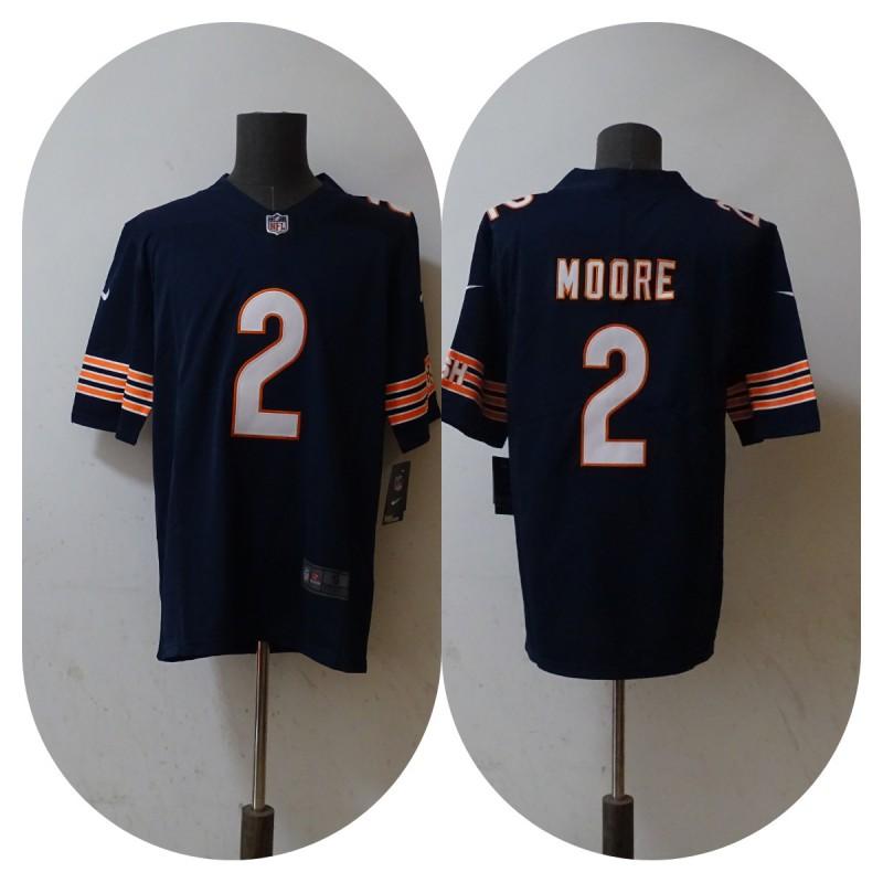 Chicago Bears NFL Team Jersey Short Sleeve Embroidered Premium Fan Apparel Men