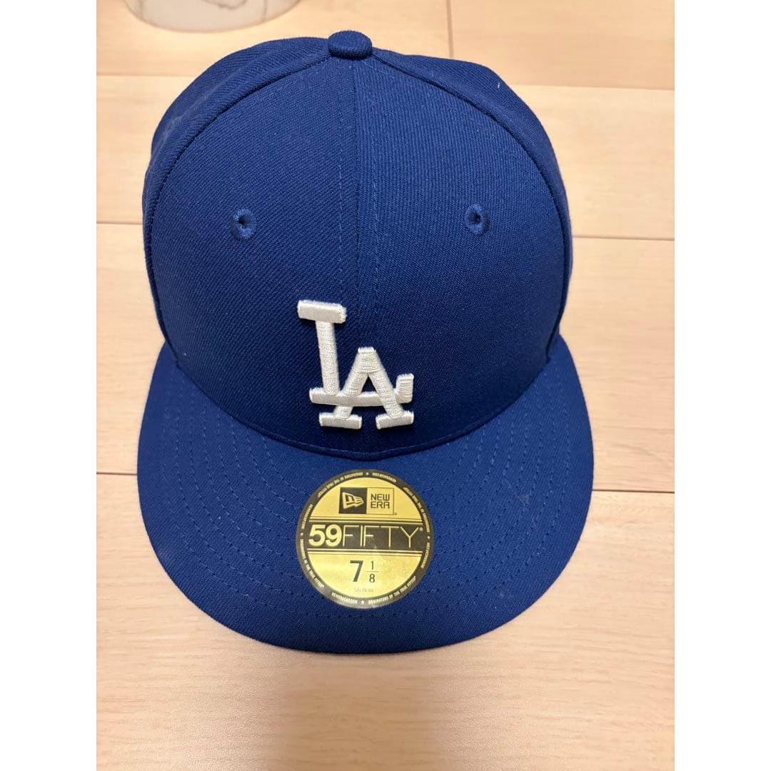 Used New Era 59FIFTY LA Dodgers Cap Blue