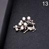 1PC Fashion Women Wedding Party Clothing Accessories Brooch Pins Jewelry Gift Rhinestone Pin Brooch