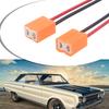 2pcs Ceramic H7 Headlight Adapter Repair Plug Sockets DC12V 24V 2-Wires Headlight Bulb Ceramic Socket Plug Connector