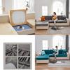 Luxurious Elastic Velvet Sofa Seat Cushion Cover For Stylish Home Protection