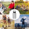 LIXADA 1050ml Edelstahl Wasserflasche Auslaufsicher Sportflasche mit 750ml Wasserbecher für Outdoor Camping Wandern