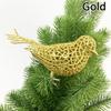 16cm Artificial Bird Christmas Tree Decorations Cute Glitter Bird Ornament Photography Props Home Decor Navidad 2025
