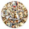 50 Cartoon Otter Stickers: Cute Hand-Painted Animals for Fridge, Phone, Diary, and More.