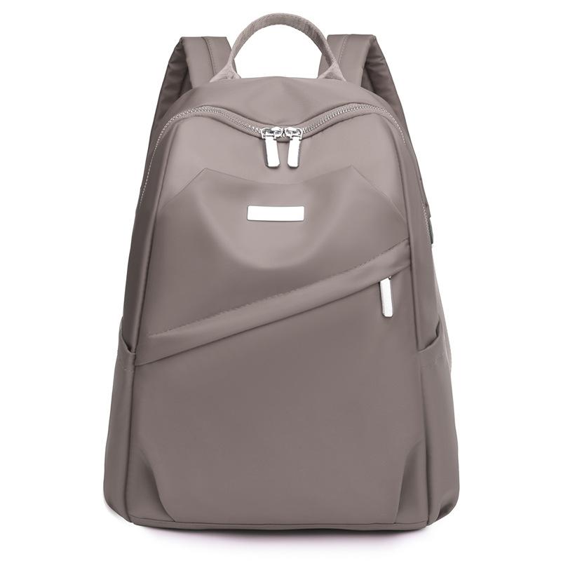New Backpack Oxford Cloth Large-capacity Women's Bag Simple Leisure Travel Bag Student Schoolbag Niche Design