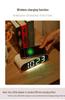 GH9000 Multi-functional Wireless Charging Alarm Clock - Bedside Desk Clock with Fast Mobile Phone Charging