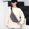 Sports Outgoing Waist Bag Lightweight Solid Color Women's Chest Bag Crossbody Bag
