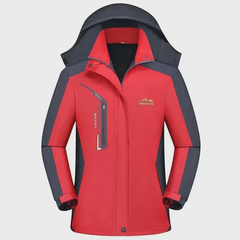 Men's 2024 Winter Windproof Breathable Cotton-Blend Jacket for Mountaineering