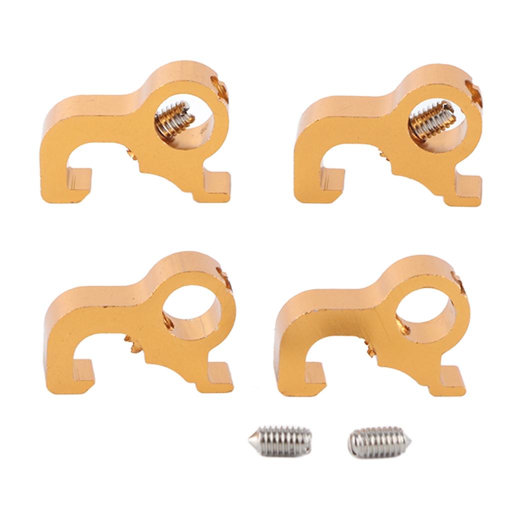4PCS Micro Breaker Lockout Aluminum Alloy Sparkproof Circuit Breaker Lock for Industrial Electrical