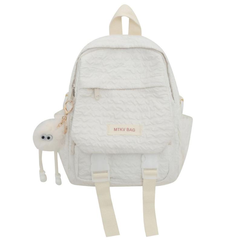 Casual men's and women's backpacks Love pendants Student backpacks Daily leisure multi-functional backpacks
