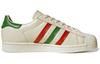 Superstar Adidas Originals 'Off White Scarlet Green' FZ5435