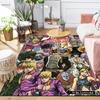 JoJo's Bizarre Adventure Minimalist Area Rug Soft Washable Non-slip Mat Home Room Decor THW