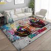 1PC Custom Name Gym Art Name Theme Floor Mat Ideal for Living Room, Game Rooms, Office, Bedroom,Floor Mat Playful Design