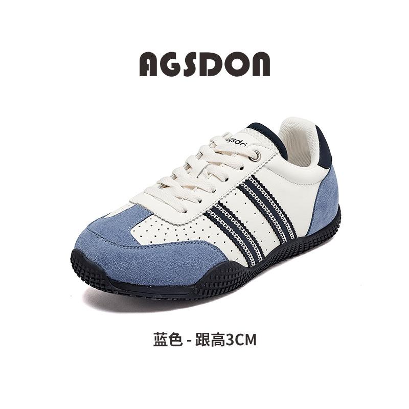 

Augustus Dengde training shoes women s 2025 new autumn platform ballet sports shoes casual board shoes mountaineering white shoes 35