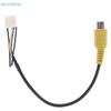 1x Car Reversing Rear View Cable -Adaptor Car Stereo Radio DVD 10pin Rear View Backup Camera Cable Connector For-Android Car